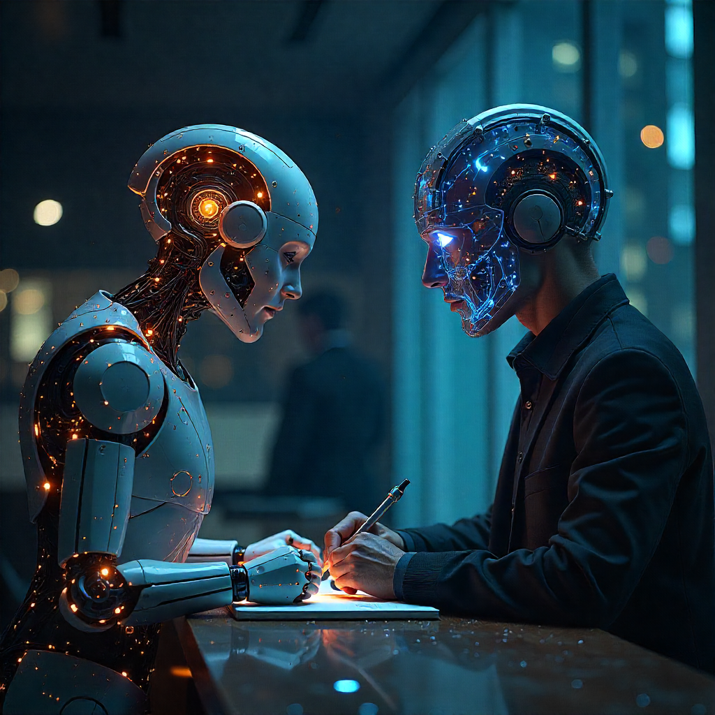 ai and human - amazing writing