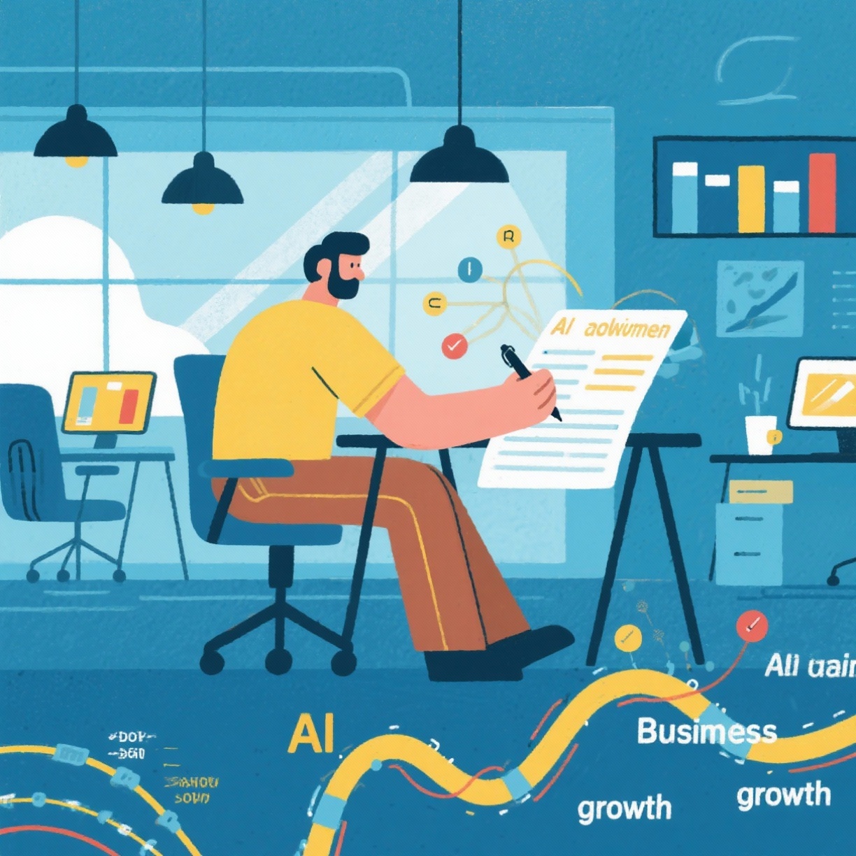How AI Content Writing Empowers Small Businesses and Freelancers in 2025